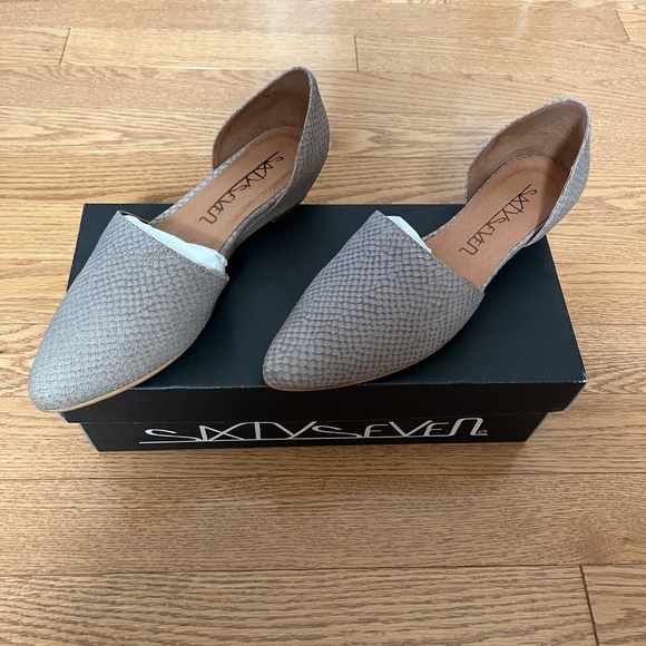 Free People Sixty Seven Suama Taupe Shoe - Picture 5 of 6